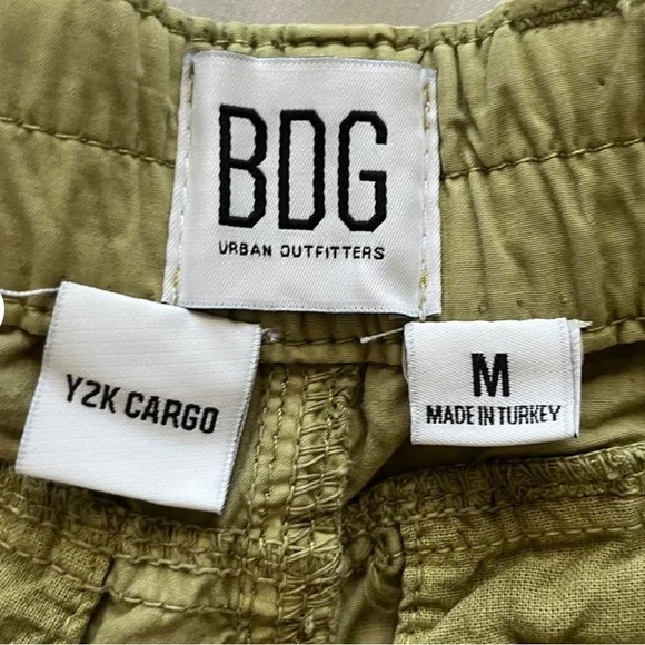 Urban Outfitters BDG green y2k Low-Rise cargo pants - Picture 2 of 5